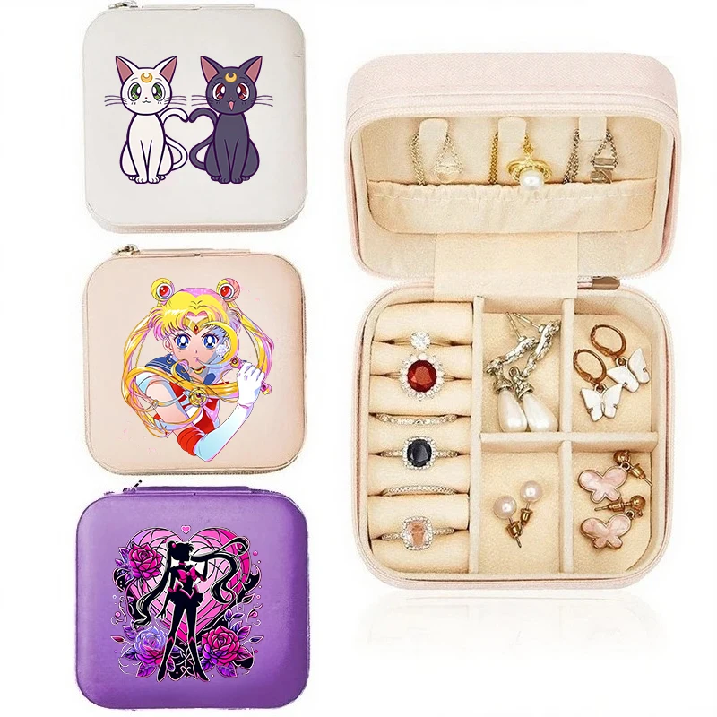 Travel Accessories Jewelry - Sailor Moon Schmuckkästchen, Organizer, Aufbewahrungsbox, tragbare