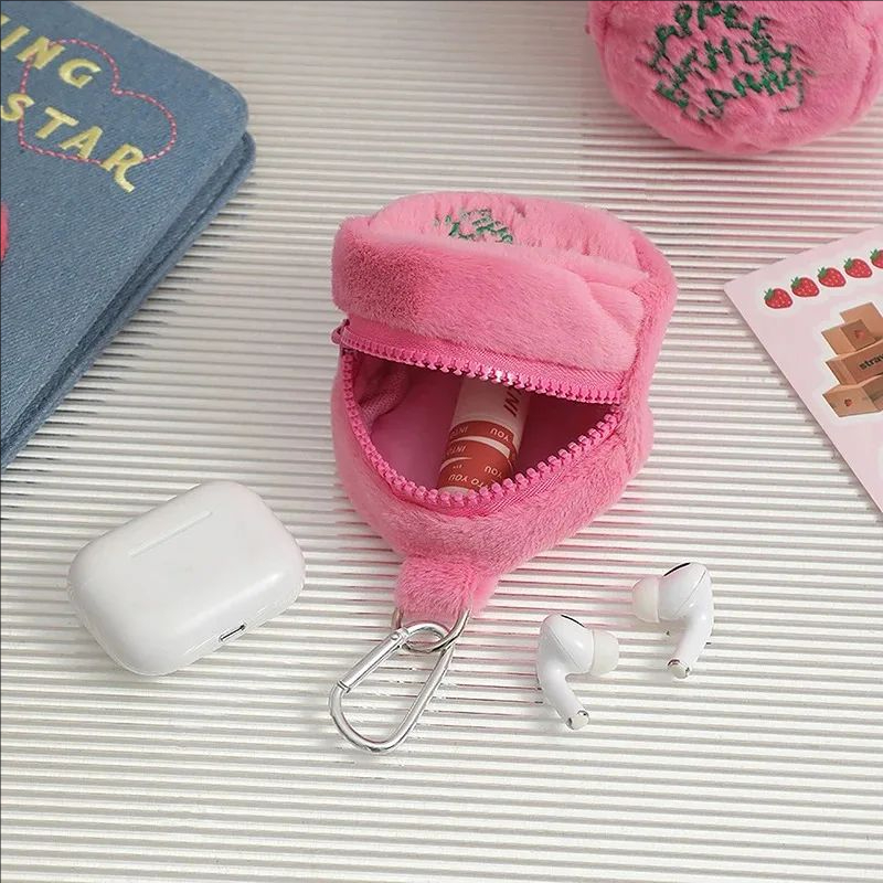 Travel Accessories Wallet - Rosa Niedliche Hochwertige Mini-Kopfhörer Reise Personalisierte