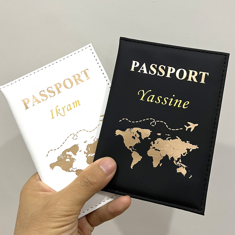 Travel Accessories India - Neue Nette Personalisierte Passport Abdeckung Flugzeug