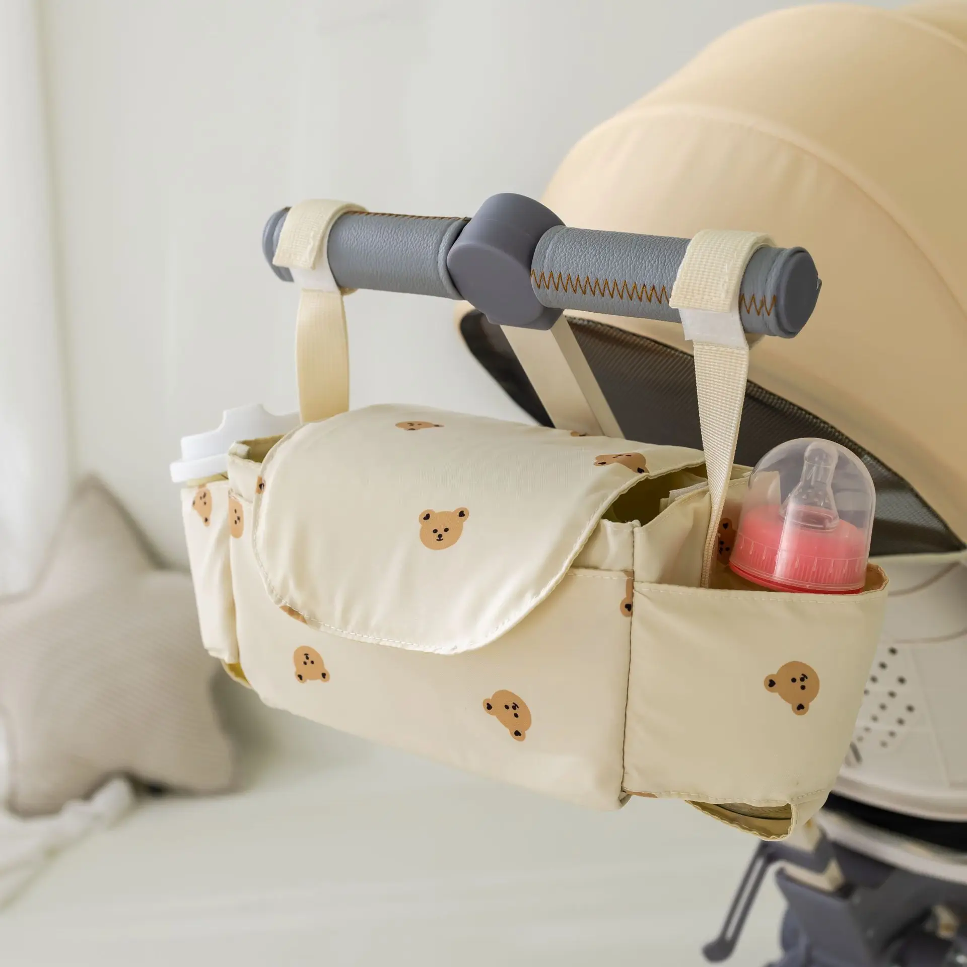 Travel Accessories Baby - Kinderwagen-Tasche, Organizer für Kinderwagen, Babyzubehör, Getränkehalter,