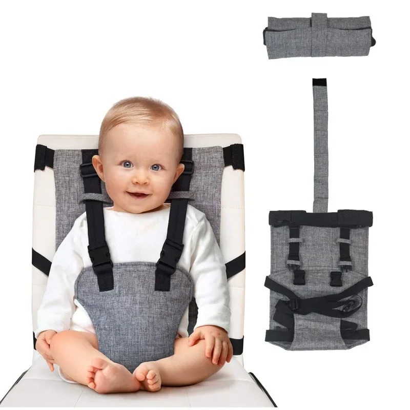 Travel Accessories Baby - Verstellbarer Sicherheitsgurt für Baby-Esszimmerstuhl, sicherer Reisegurt