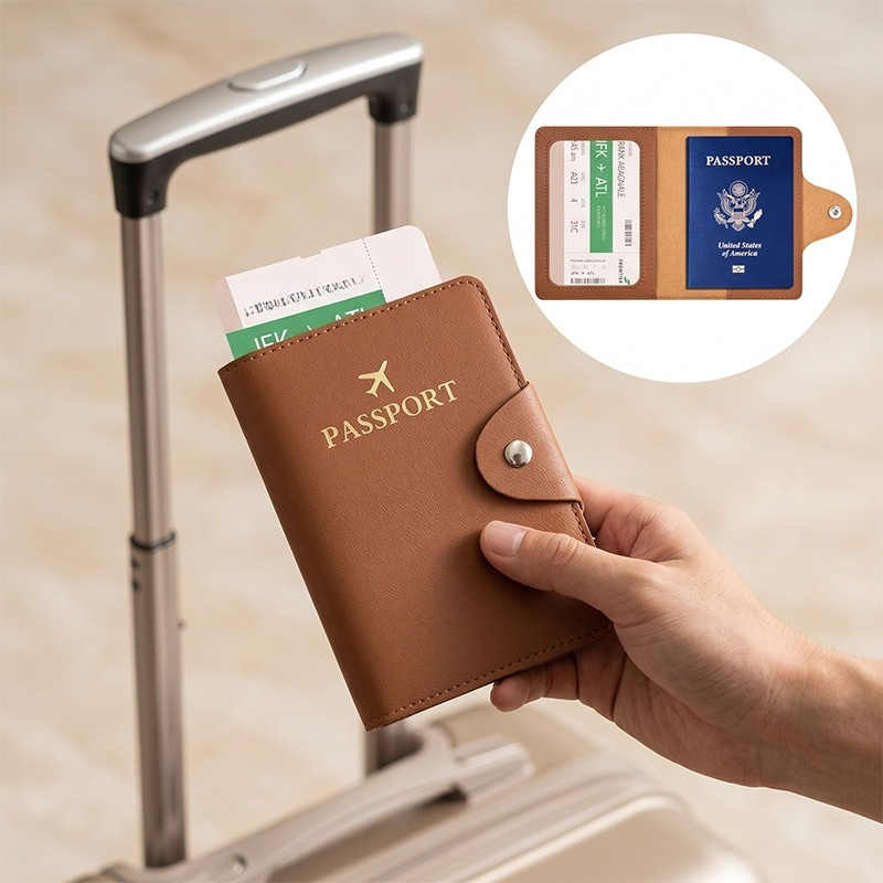 Modische Business-PU-Leder-Pas – Travel Accessories Wallet Bewertung und Preis