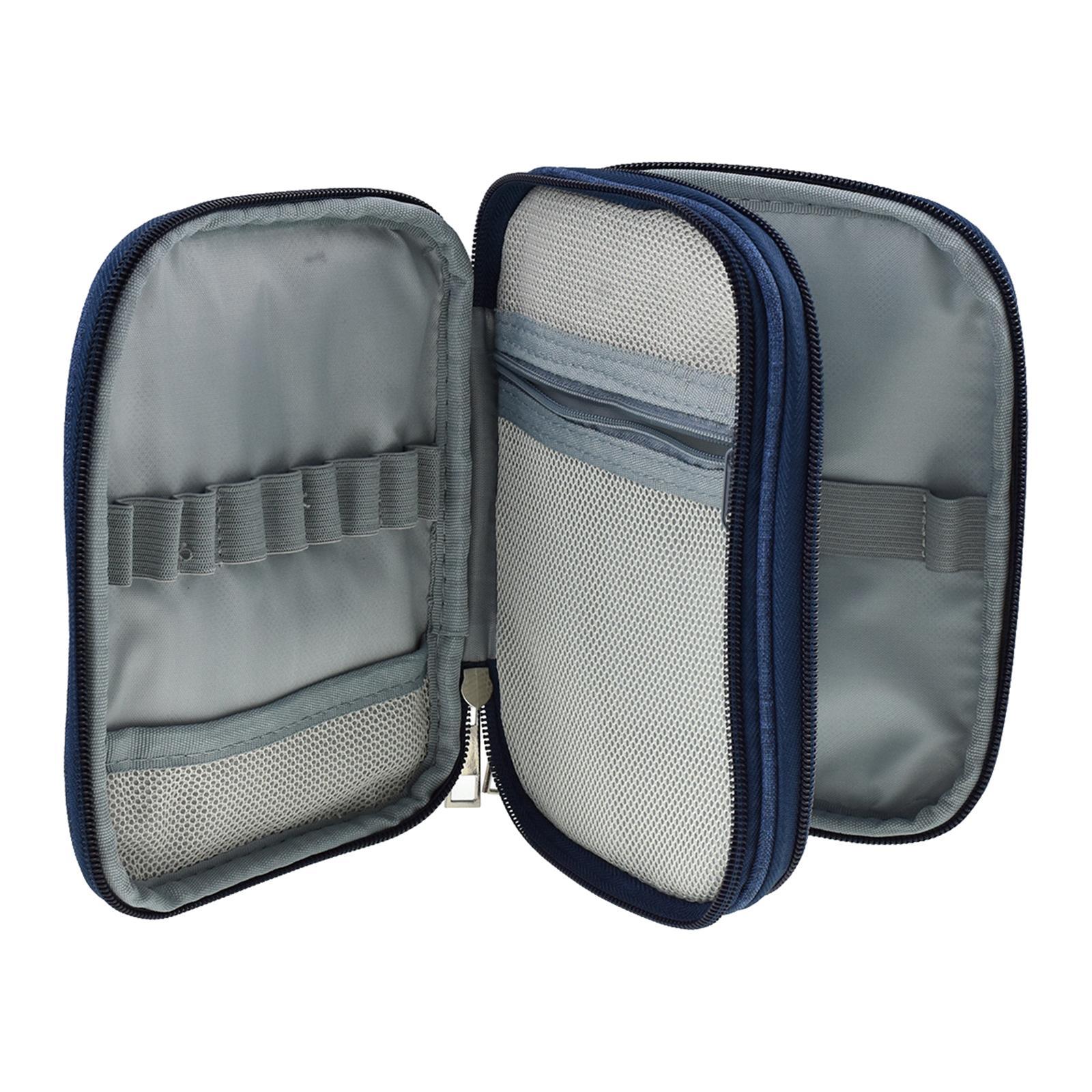 Blaue tragbare Aufbewahrungsta – Travel Accessories Organizer Bag Bewertung und Preis